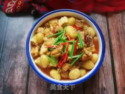 Make ♪ Little potato chicken ♪ step 17