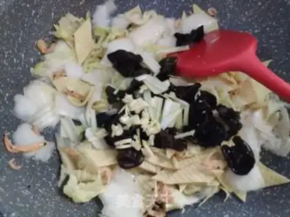 Make krill cabbage step 4