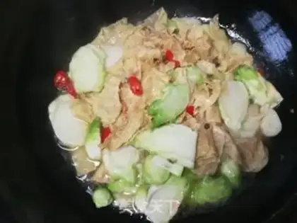 Make The bean curry step 8