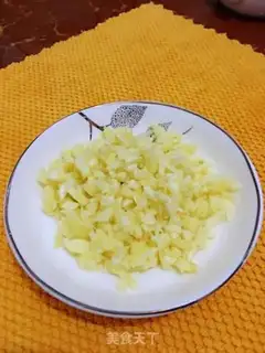 Make Garlic tofu step 1