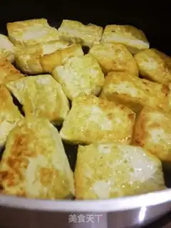 Make Garlic tofu step 3
