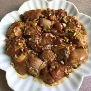 Make The chicken legs with the rice step 7