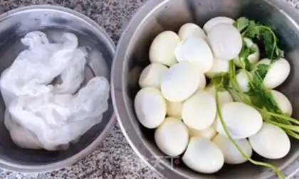 Make Tea balls step 1