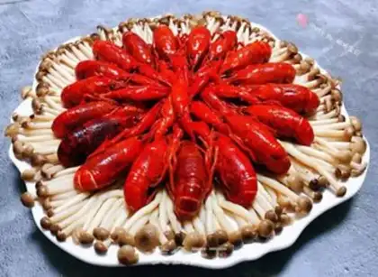 Make Crab mushrooms, lobster step 8