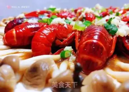 Make Crab mushrooms, lobster step 11