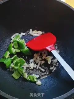 Make Cream pepper fried tofu step 4