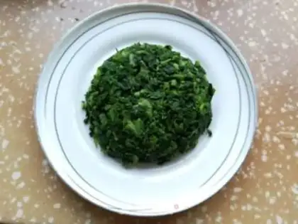 Make A cold leaf step 3
