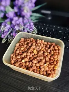 Make The sweet peanut sticky step 4