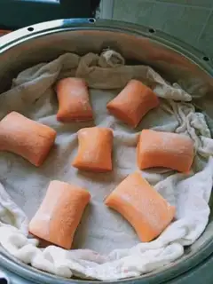 Make Carrot buns step 12