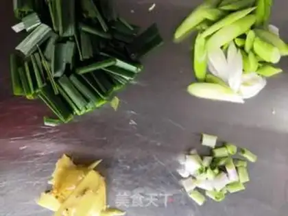 Make Tomato fried liver step 2