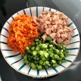 Make Egg fried rice step 0