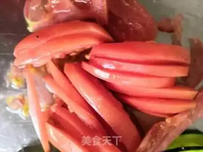 Make Tomato fried liver step 3