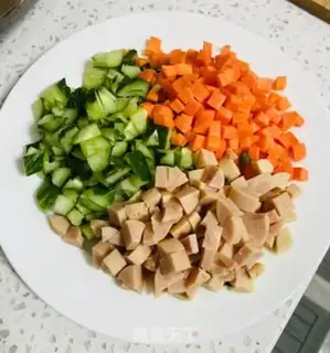 Make Egg fried rice step 3