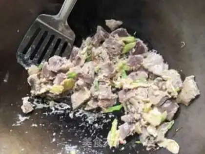 Make Tomato fried liver step 6