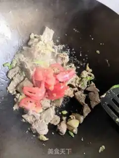 Make Tomato fried liver step 7