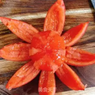 Make Tomato fried eggs step 3