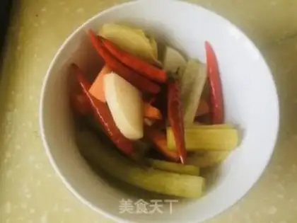Make Pickles and chicken step 4