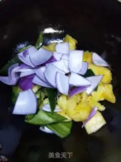 Make Beef pineapple step 2