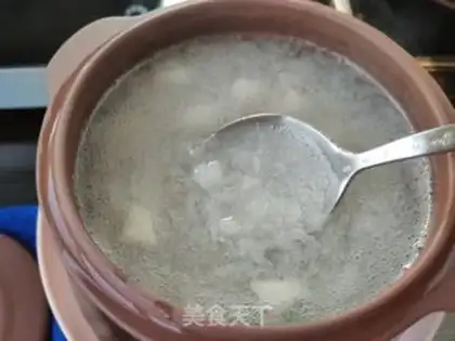 Make ♪ Golden oars, iced Sydney silver ear ♪ step 4