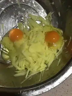 Make Potato pancakes step 1