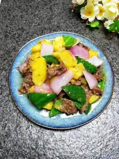 Make Beef pineapple step 6