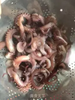 Make Fired octopus step 0