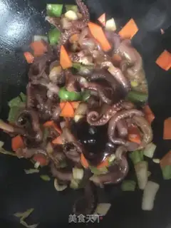 Make Fired octopus step 6