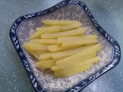Make French fries step 2