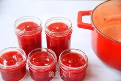 Make Sweet and delicious strawberry sauce step 5