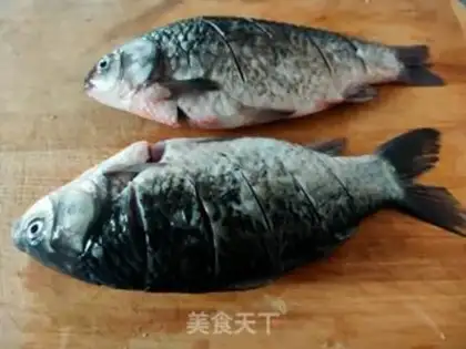 Make Red-burned mackerel step 1