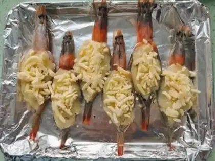Make Cheese shrimp step 5