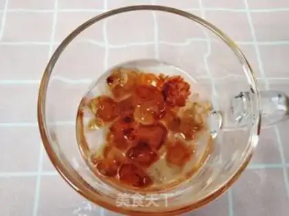 Make Potato peach porridge step 0