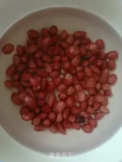 Make Black rice, peanut pecan porridge step 0