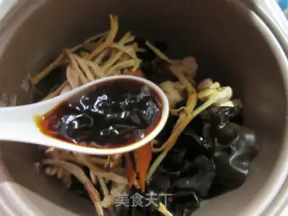 Make Black-muck, yellow-eared chicken step 6