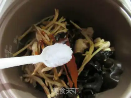 Make Black-muck, yellow-eared chicken step 8