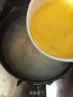 Make Sweet soup of ginger potatoes and eggs step 6
