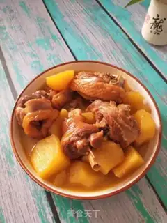 Make Chicken-leged potatoes step 7