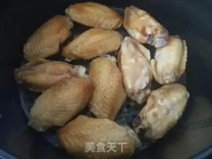 Make No oiled Coke chicken wings step 0