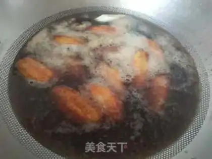 Make No oiled Coke chicken wings step 4