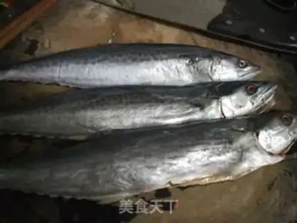 Make Red-burned mackerel step 0
