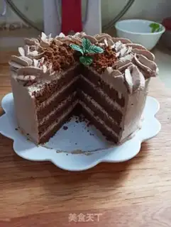 Make Mocha butter cake step 10