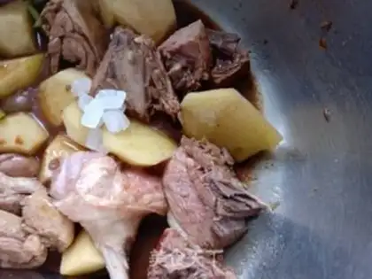 Make Potato duck step 10