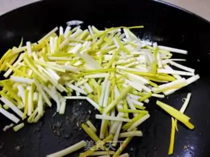 Make Garlic fried meat step 5