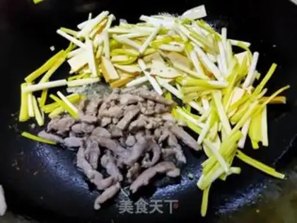 Make Garlic fried meat step 7