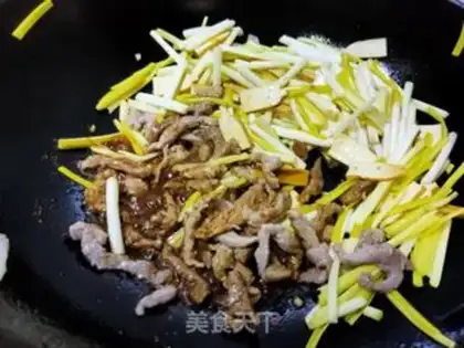 Make Garlic fried meat step 8