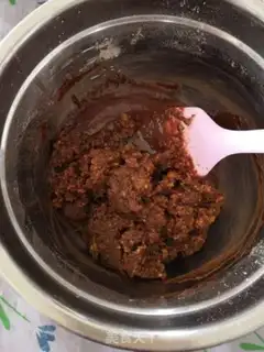 Make Black and sugar-free brown brown brownie step 6