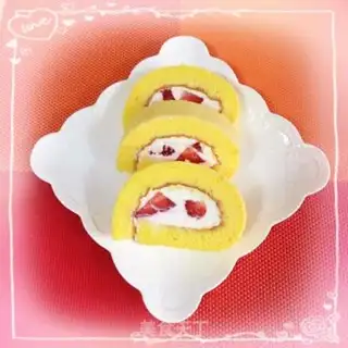 Make Butter strawberry rolls step 18