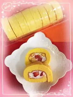 Make Butter strawberry rolls step 19