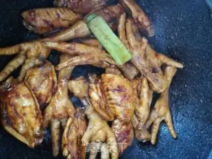 Make Chicken fin shrimp step 5