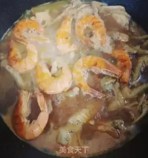 Make Chicken fin shrimp step 7